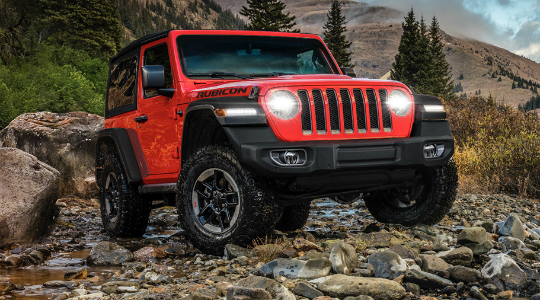 Jeep Wrangler в лизинг